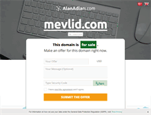 Tablet Screenshot of mevlid.com
